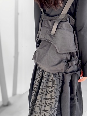 "再構築" Fisher×Military Maxi Dress