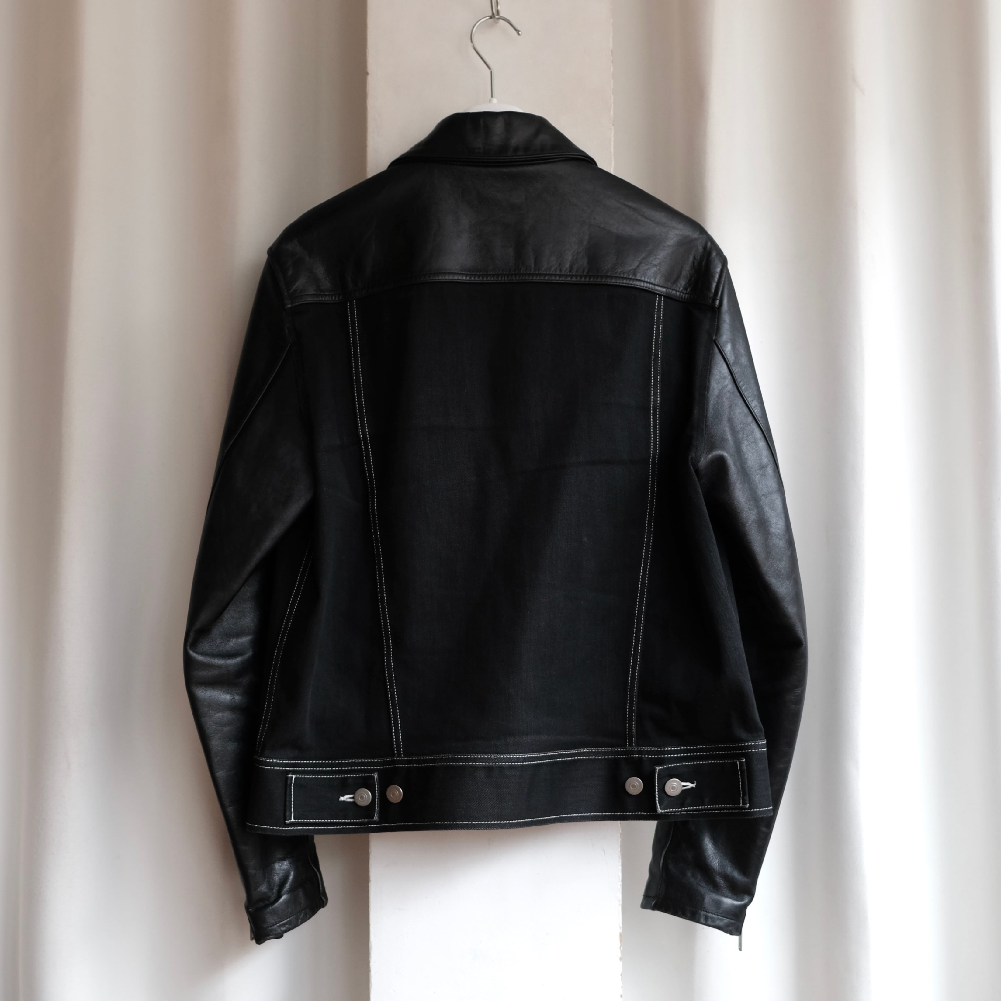 Maison Margiela LEATHER×DENIM 2nd TYPE JACKET | safarionline