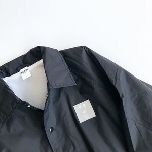 RYUJI KAMIYAMA / COACH JACKET / BLACK / 神山隆二 / コーチジャケット / ブラック