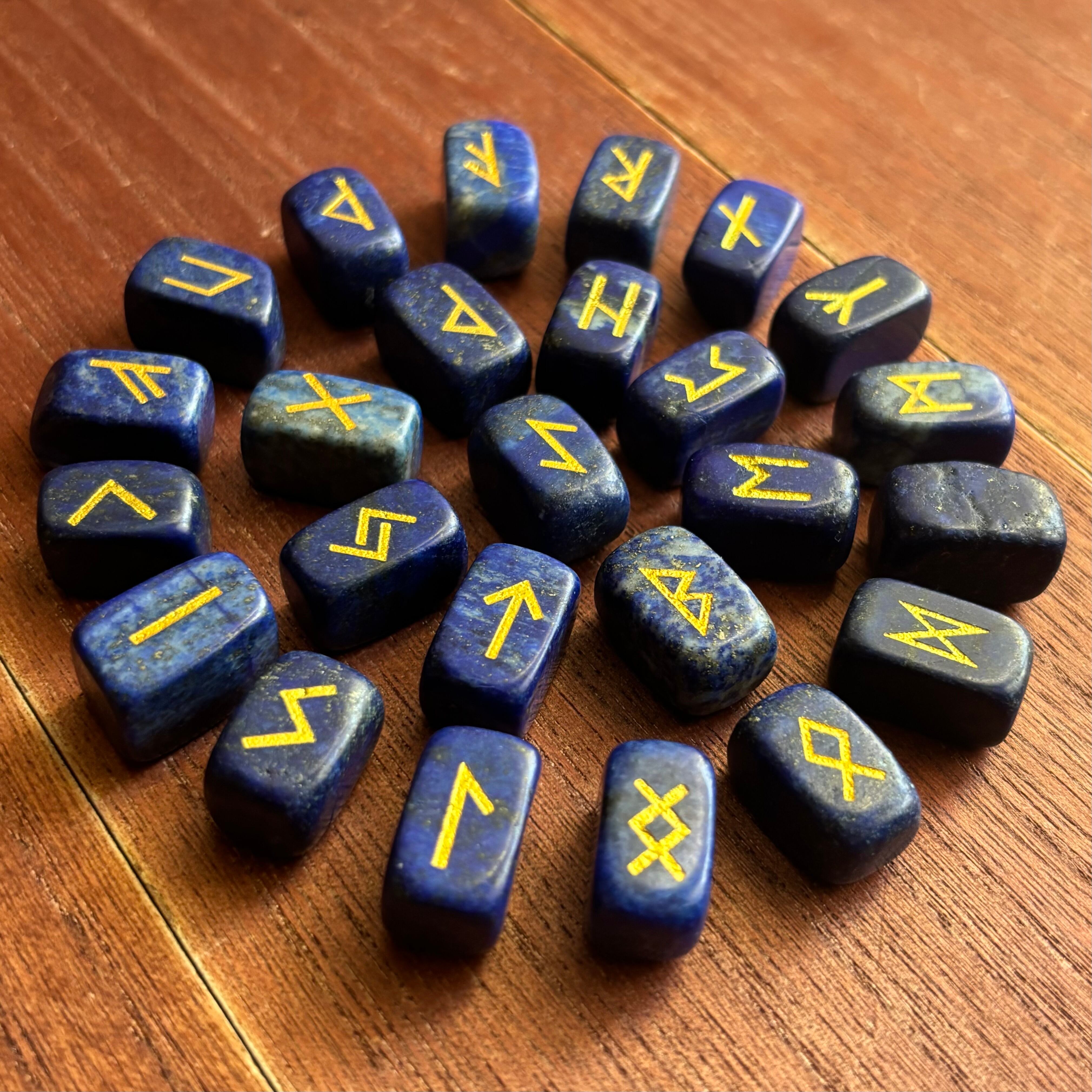 ルーン魔術の石【ラピスラズリ】② | 異世界雑貨屋