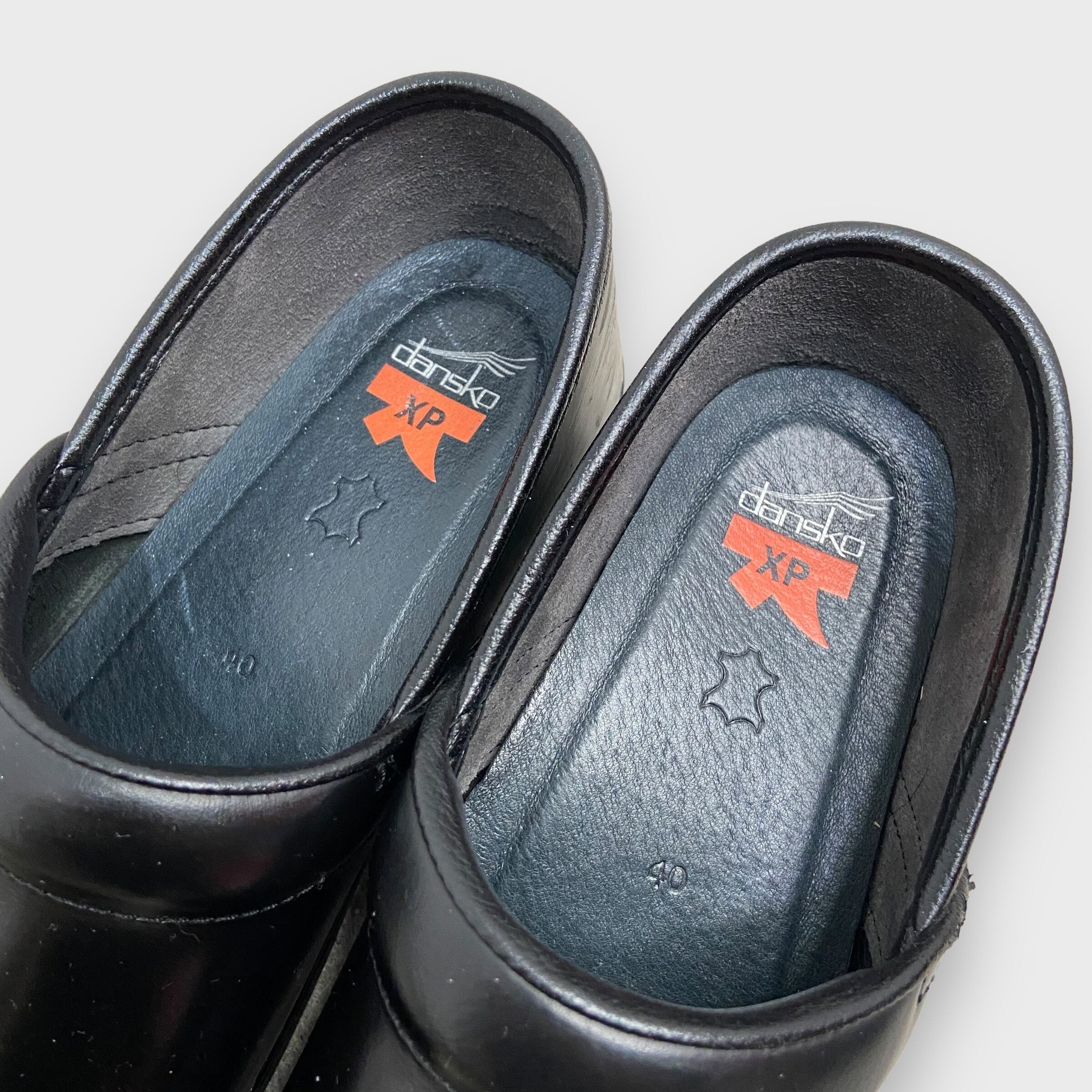 dansko プロフェッショナルXP クロッグ サボ 黒 25-25.5cm | 古着屋 Uan