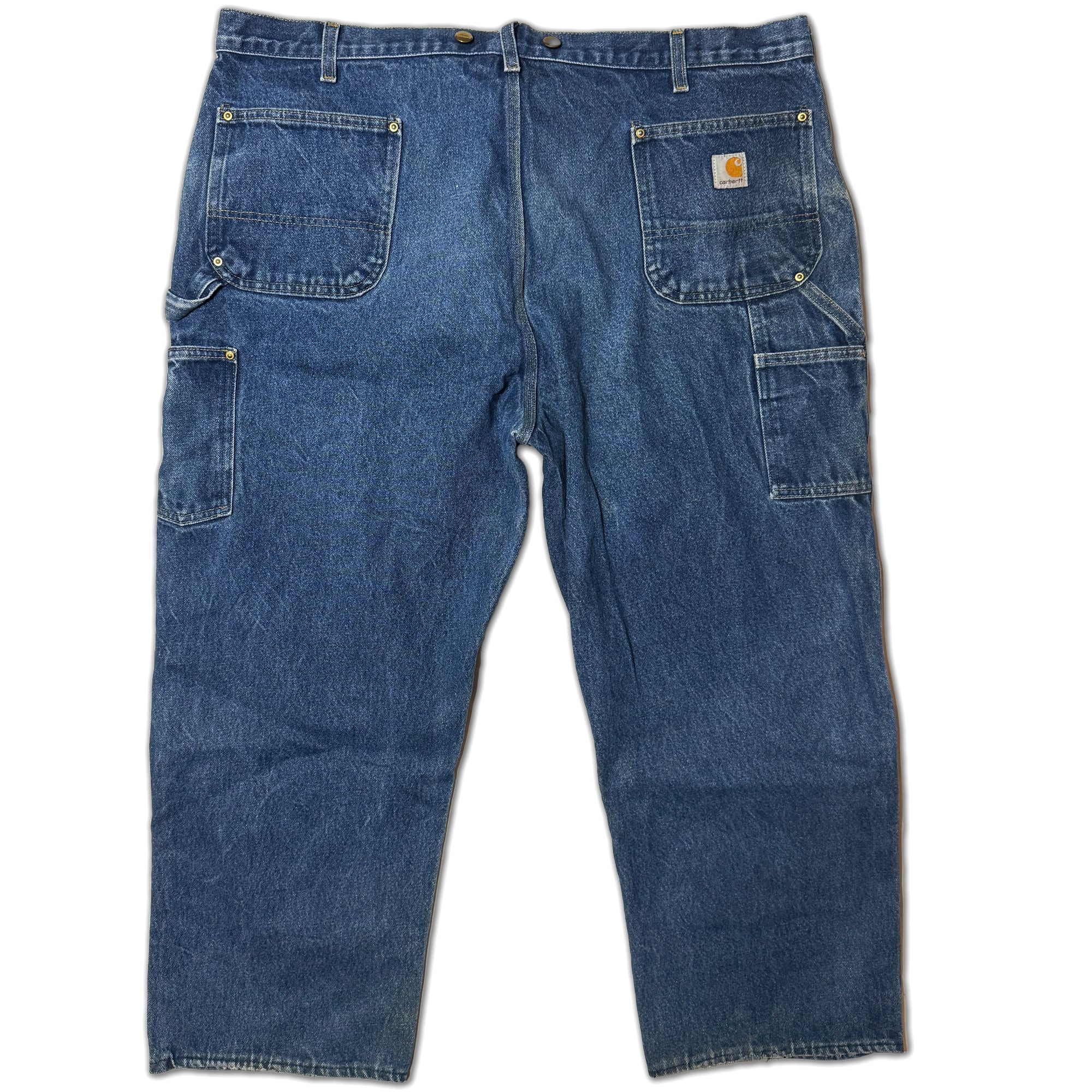 W38xL30 カーハート デニムペインターパンツ ダブルニー メキシコ製 2000's メキシコ carhartt カーハート ダブルニー デニムペインター
