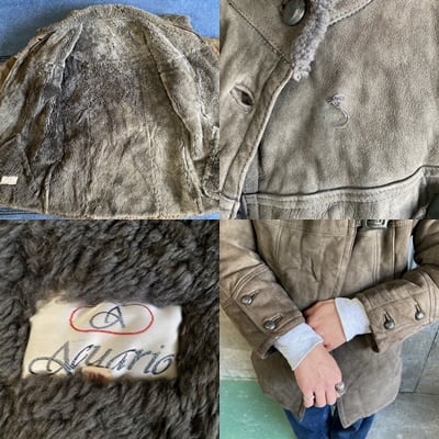 リアルムートンコート レディース企画 メンズS相当 レディースM相当