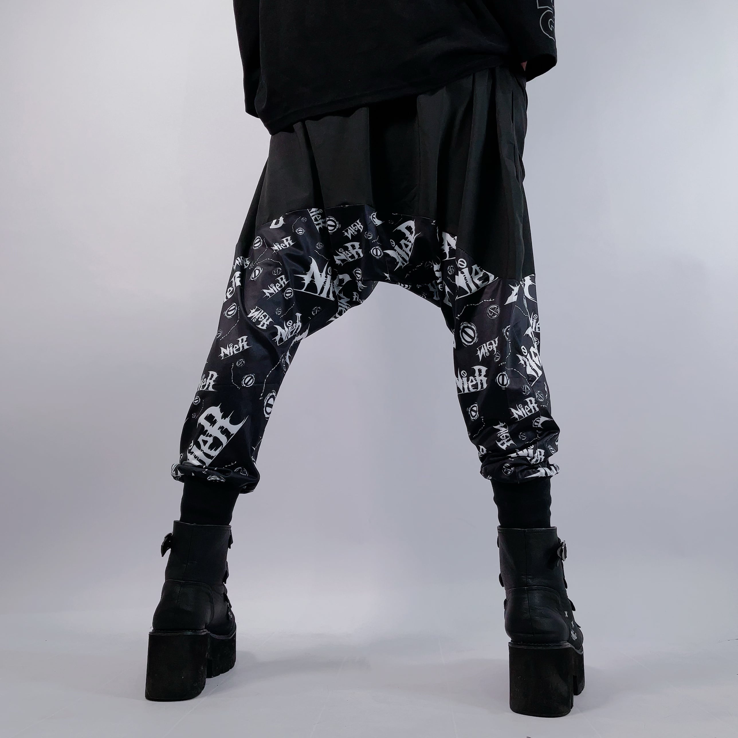 STYLISH SARROUEL PANTS【NieR LOGO】 | NIER CLOTHING powered by BASE