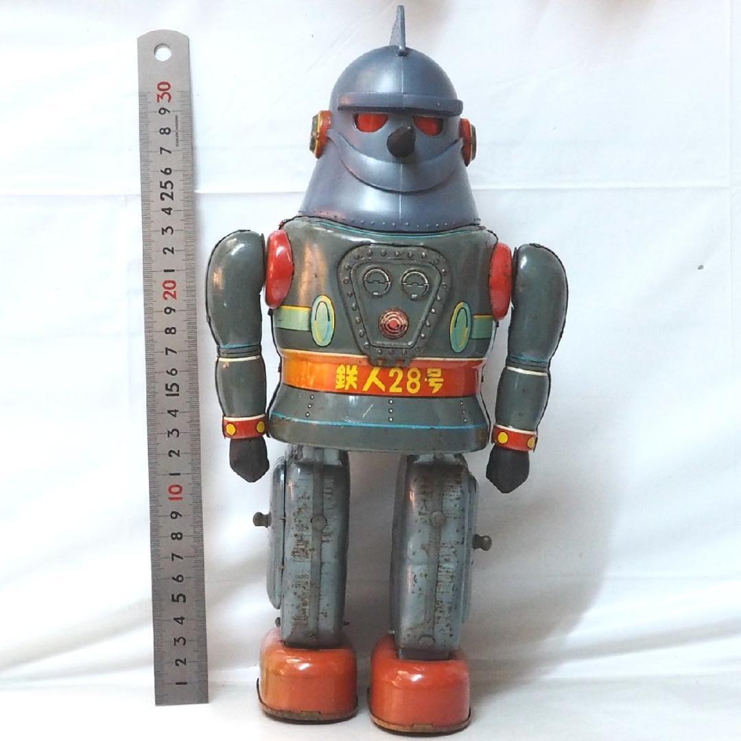 野村【すーぱーくん NO.5】ゼンマイ歩行ロボット ブリキTIN TOY