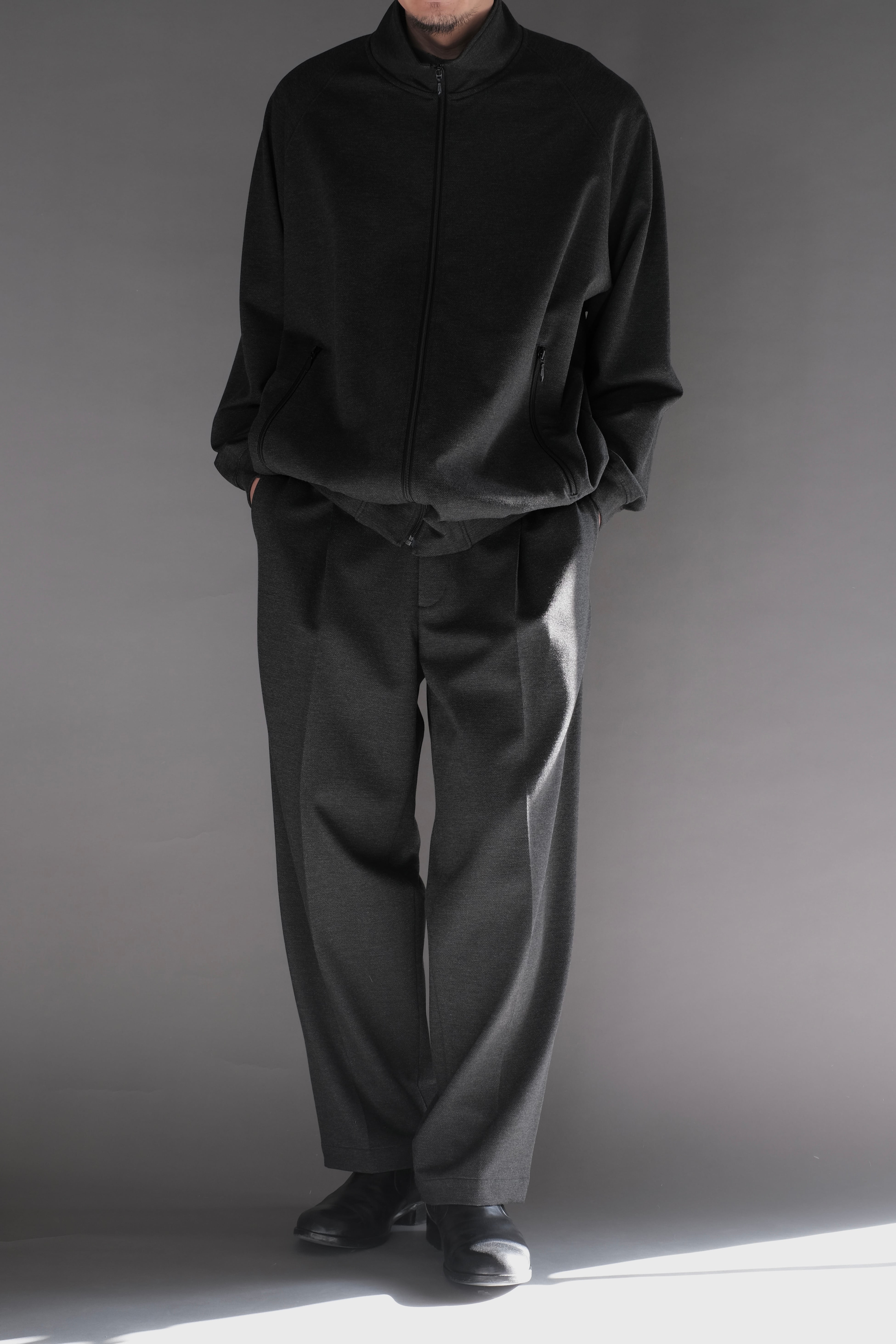 Graphpaper / SIDOGRAS Melange Ponte Track Blouson | LIVING