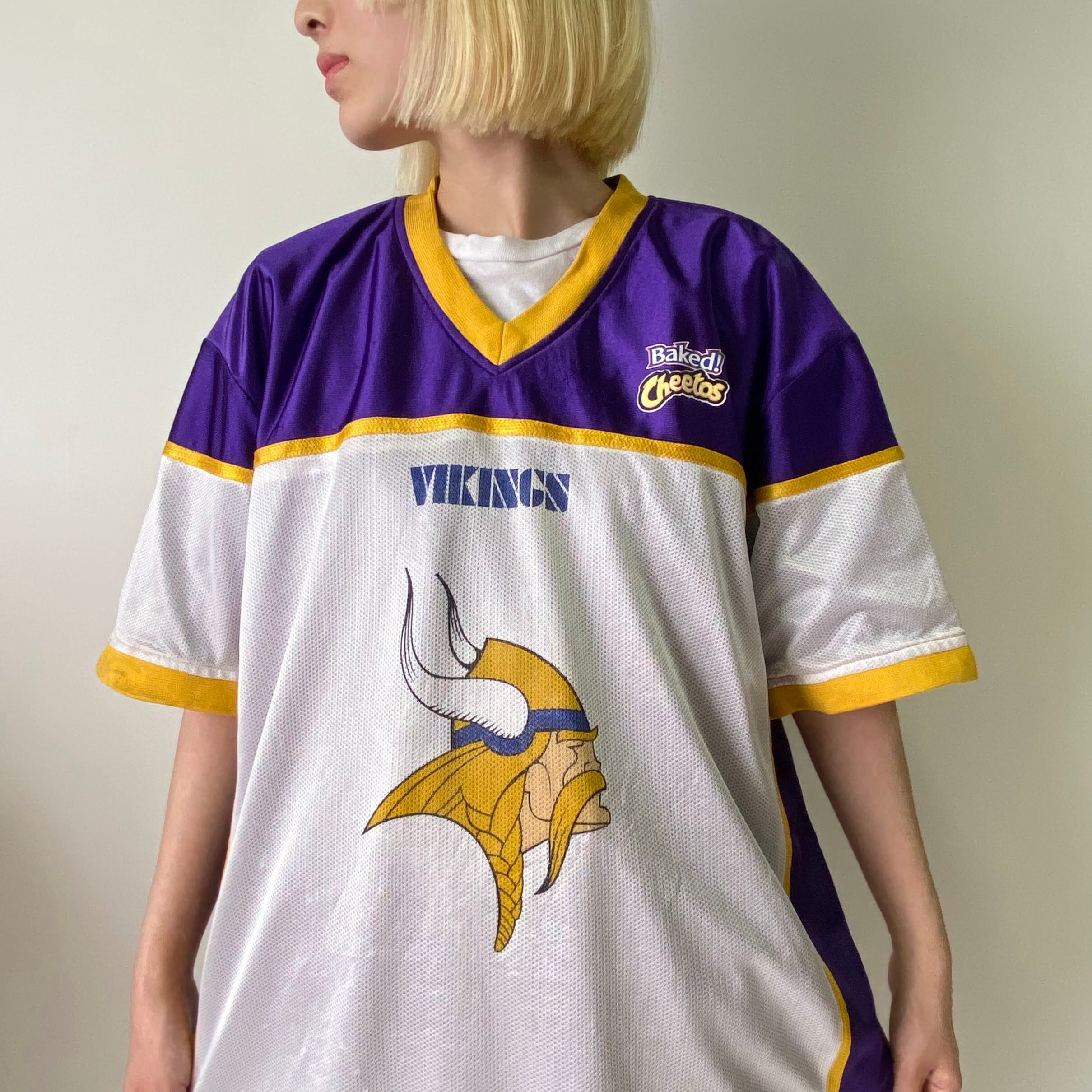 NFL ミネソタ・ヴァイキングス リバーシブル ゲームシャツ 