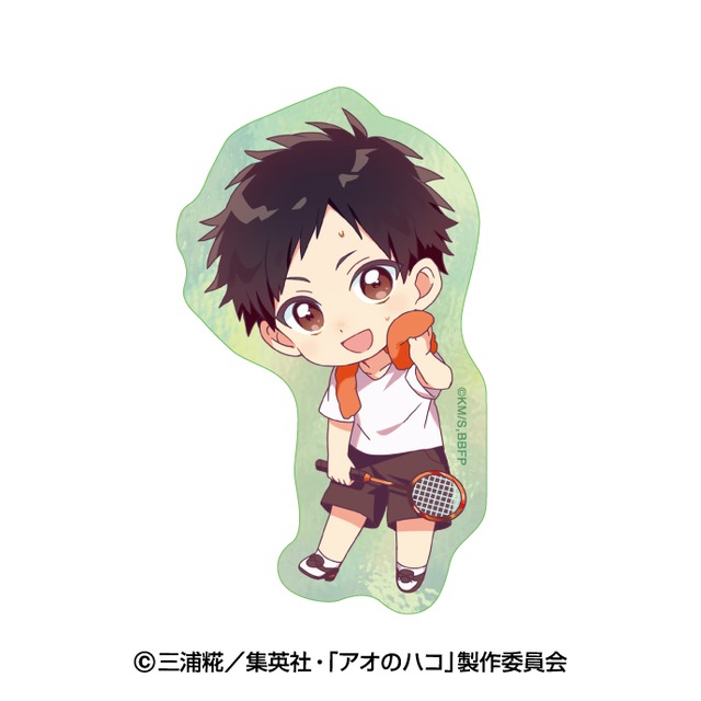 TVアニメ『アオのハコ』 プリズムミニステッカー ２．猪股大喜Ｂ