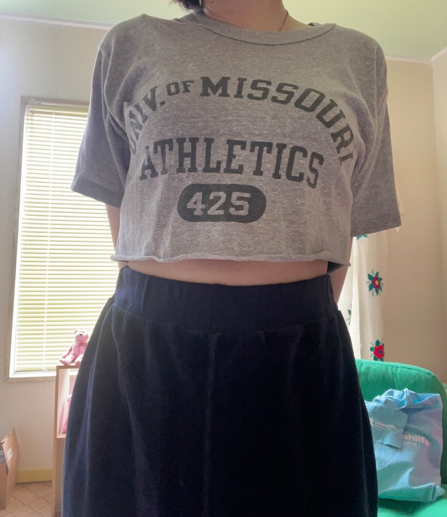 80s〜U.S.Champion mini cut tee