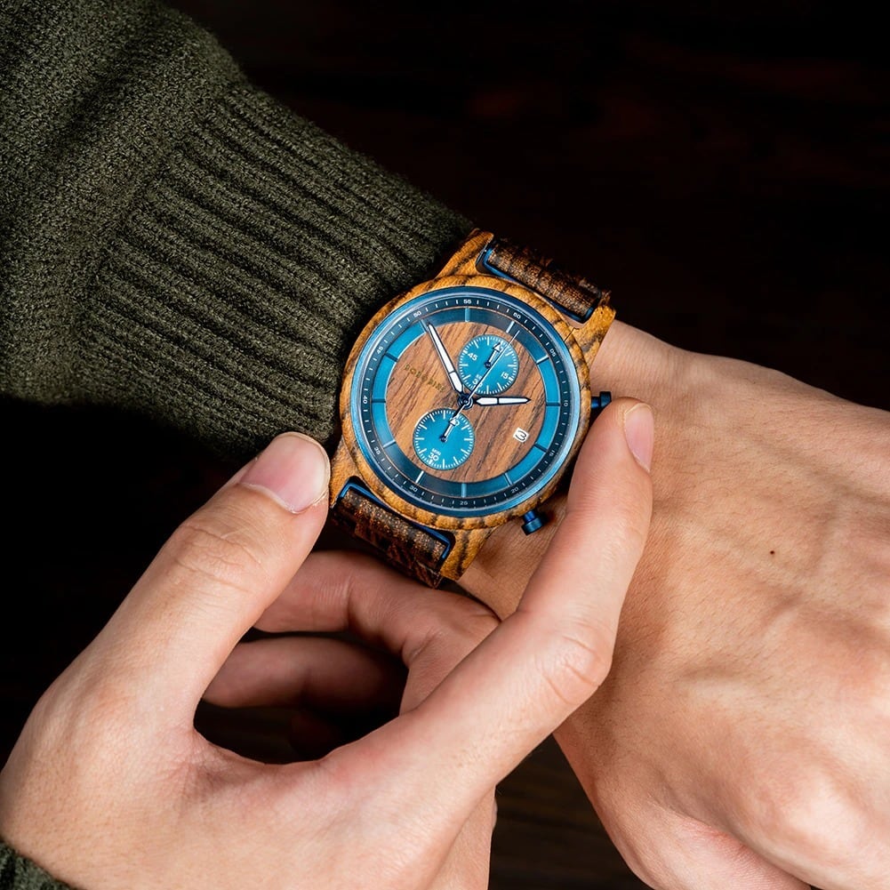 Luxury Wood Quartz Movement Watch【BJ0537】 | BOBO BIRD JAPAN's