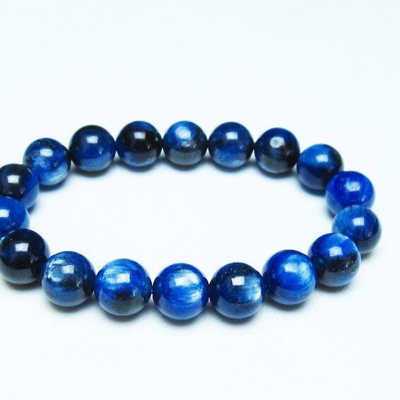 カイヤナイト ブレスレット 11mm 一点物 メール便可 [M便 1/10] 111-48118
