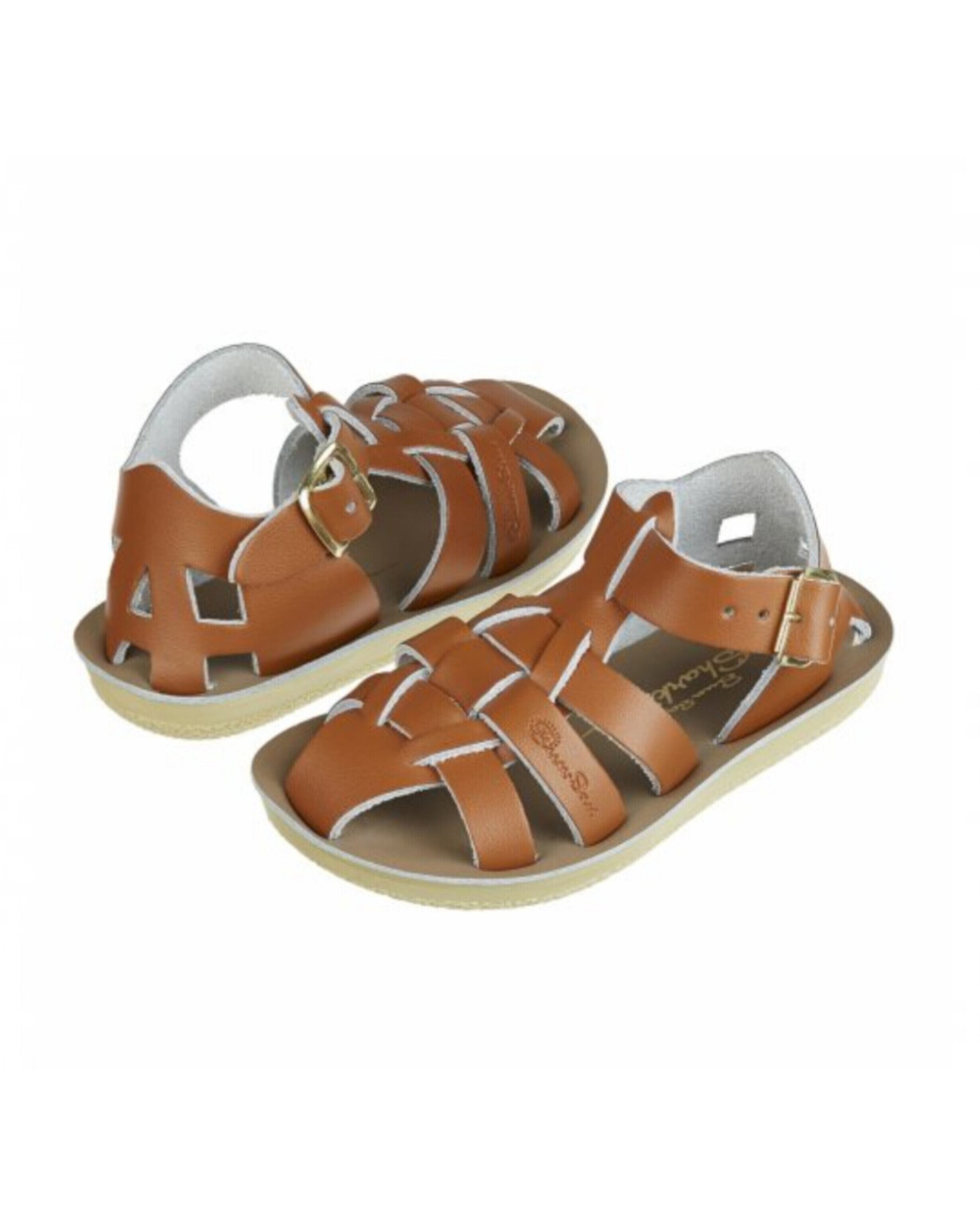 【SALT-WATER SANDAL】SUN-SUN SHARK / TAN