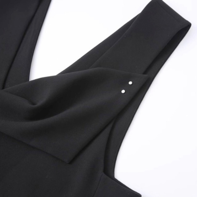 Asymmetrical drape one piece C1623