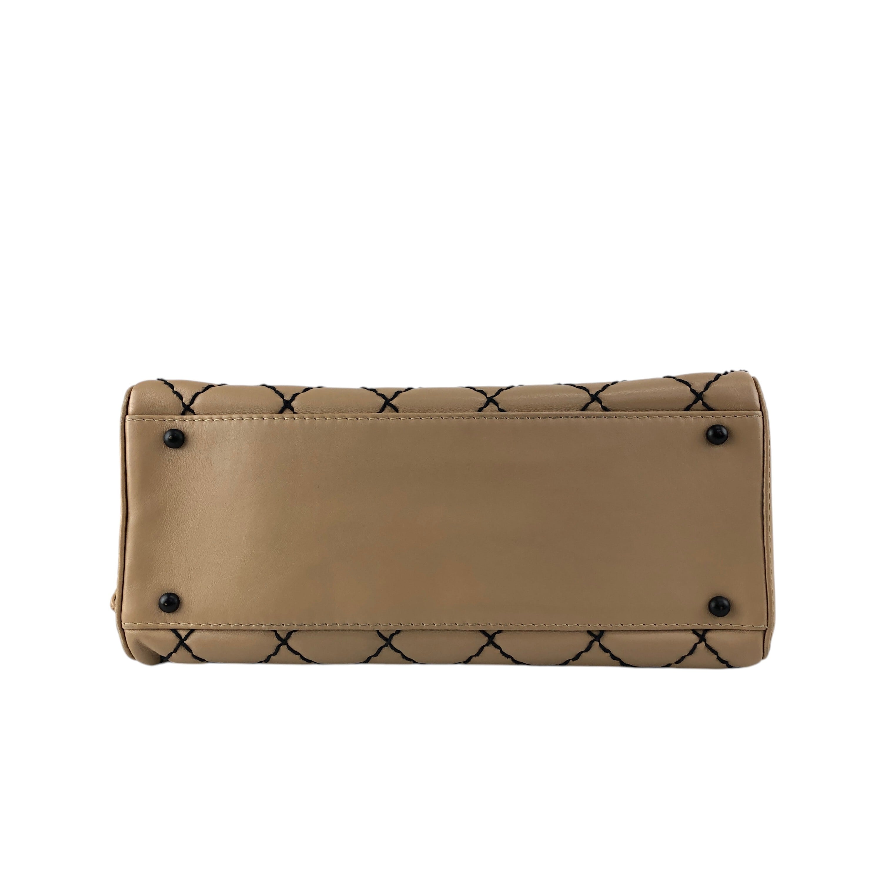 希少　CHANEL シャネル ココマーク マトラッセ ワイルドステッチ 二つ折り CHANEL（シャネル） ワイルドステッチ ハンドバッグ ココマーク トート