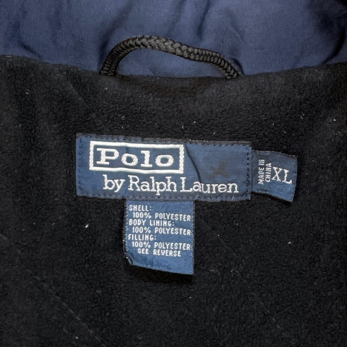 90's Polo by Ralph Lauren ナイロンジャケット 刺繍ロゴ 裏フリース | 古着屋mills powered by BASE