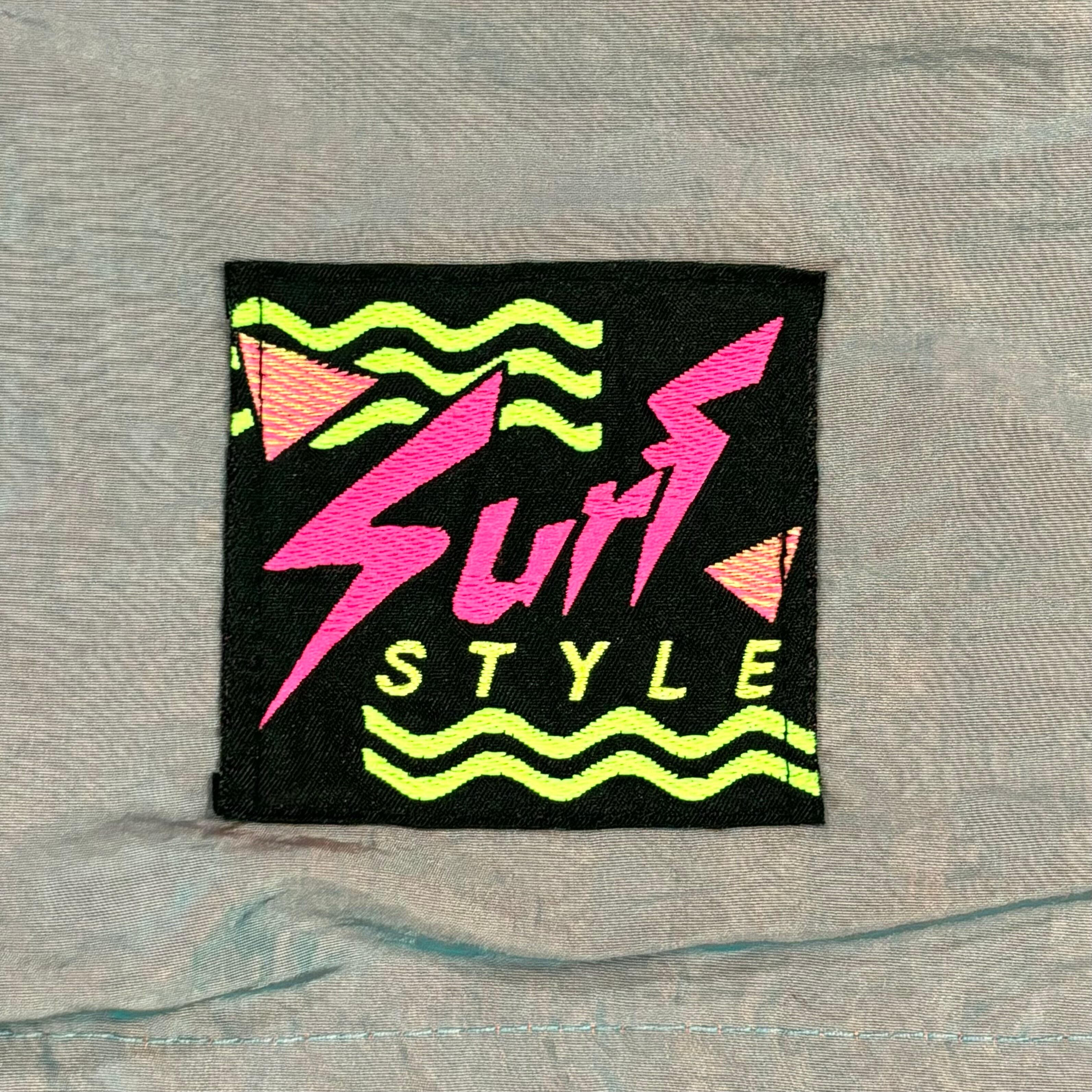 Men's】 90s Surf STYLE 玉虫色 スイム パンツ / Made in USA Men's】 90s Surf STYLE 玉虫色 スイム パンツ / Made in USA
