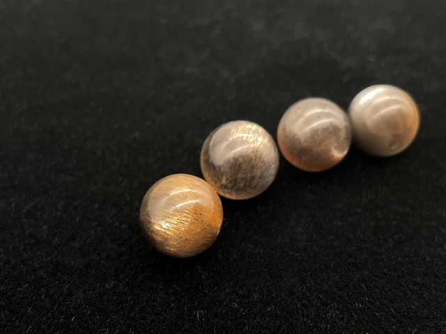 ハンドメイドビーズ素材セット（スタームーンストーン）