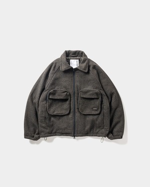 TIGHTBOOTH TWEED PUFFY JKT OLIVE L