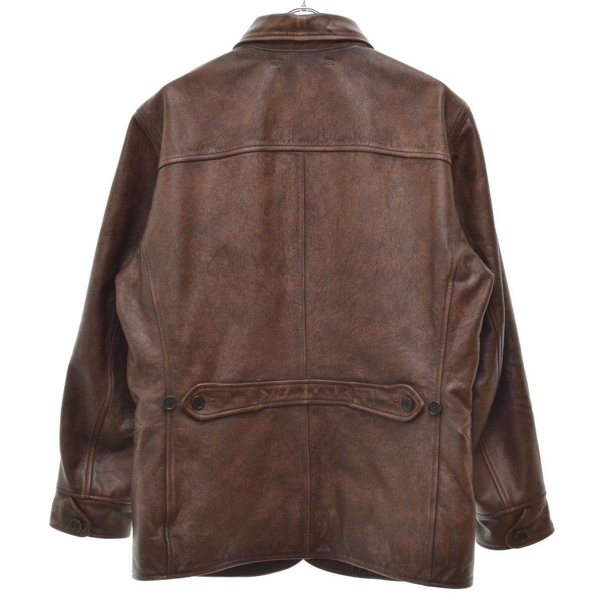 2023年初売り】RRL / ダブルアールエル 21AW Leather Car Coat レザー