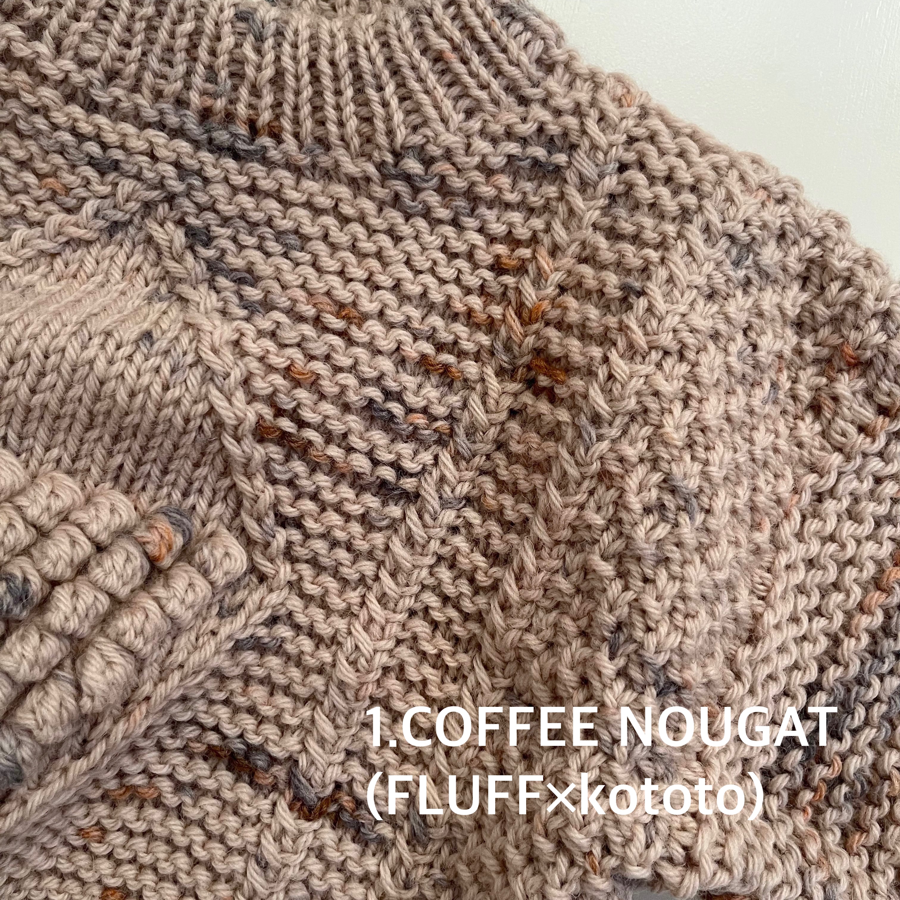 ご予約】Adult M/L diamond aran sweater / FLUFF WEAR | kototo