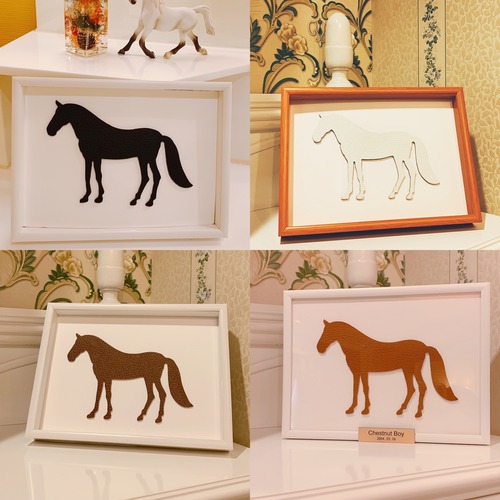 my horse  memory™️★選べる毛色や馬着のアートホース