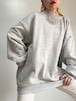 Deadstock Solid Oversized Sweat Shirt