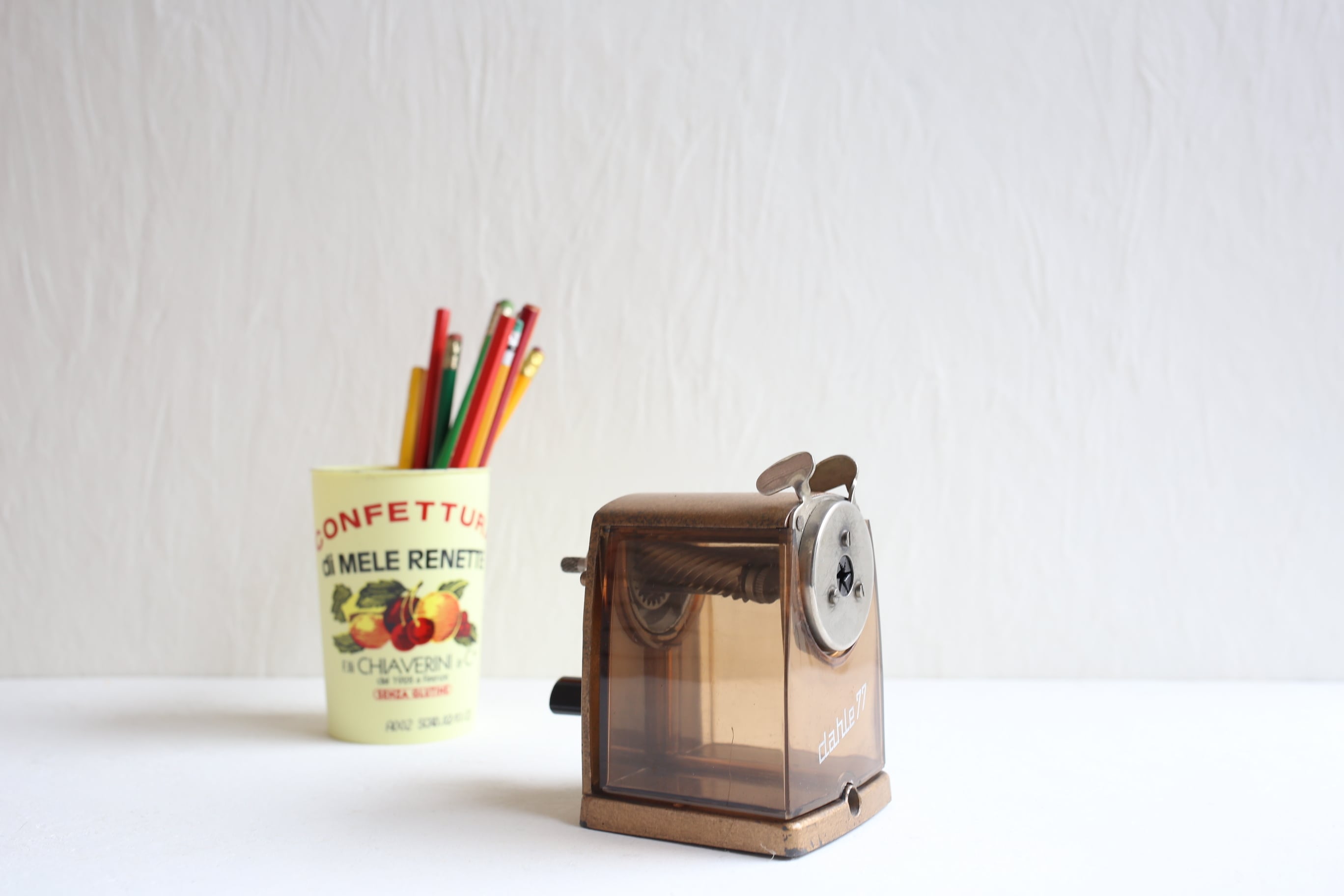 ドイツ ヴィンテージ DAHLE ダーレ 鉛筆削り『DAHLE 77』メタル ブラウン N-05144