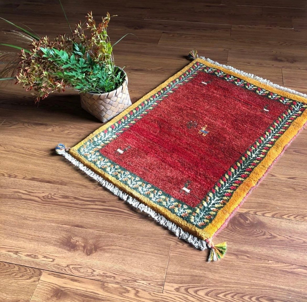 ペルシャギャッベ (ギャベ) 玄関マット No:GP-181 | A's Rug（エーズラグ）