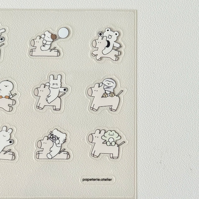 ★新作予約 papeterie.atelier 〔epauline sticker〕