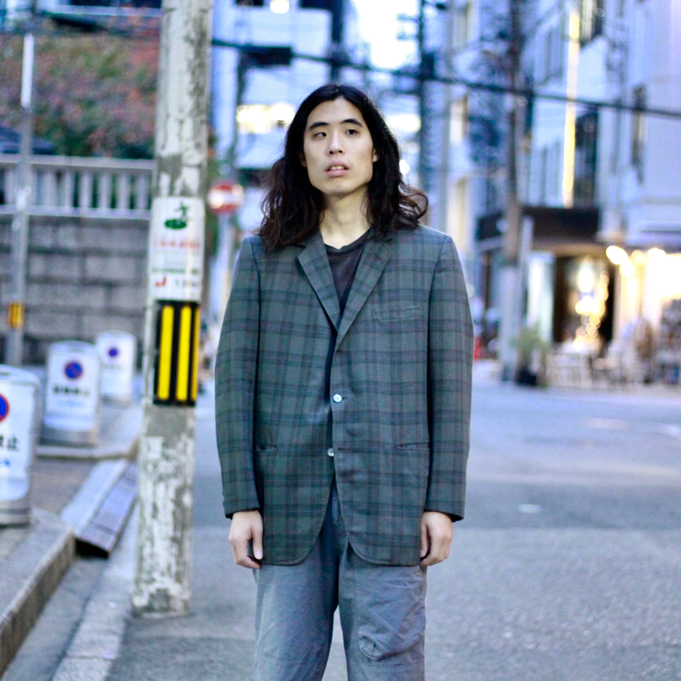 0731. 1960's Botany 500 Checker 3B Tailored jacket 60s 60年代