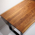 Bello Select 無垢材 ダイニングテーブル 木製 テーブル 食卓 デスク 机 アイアン脚 天然木 モダン ホテルライク 和モダン