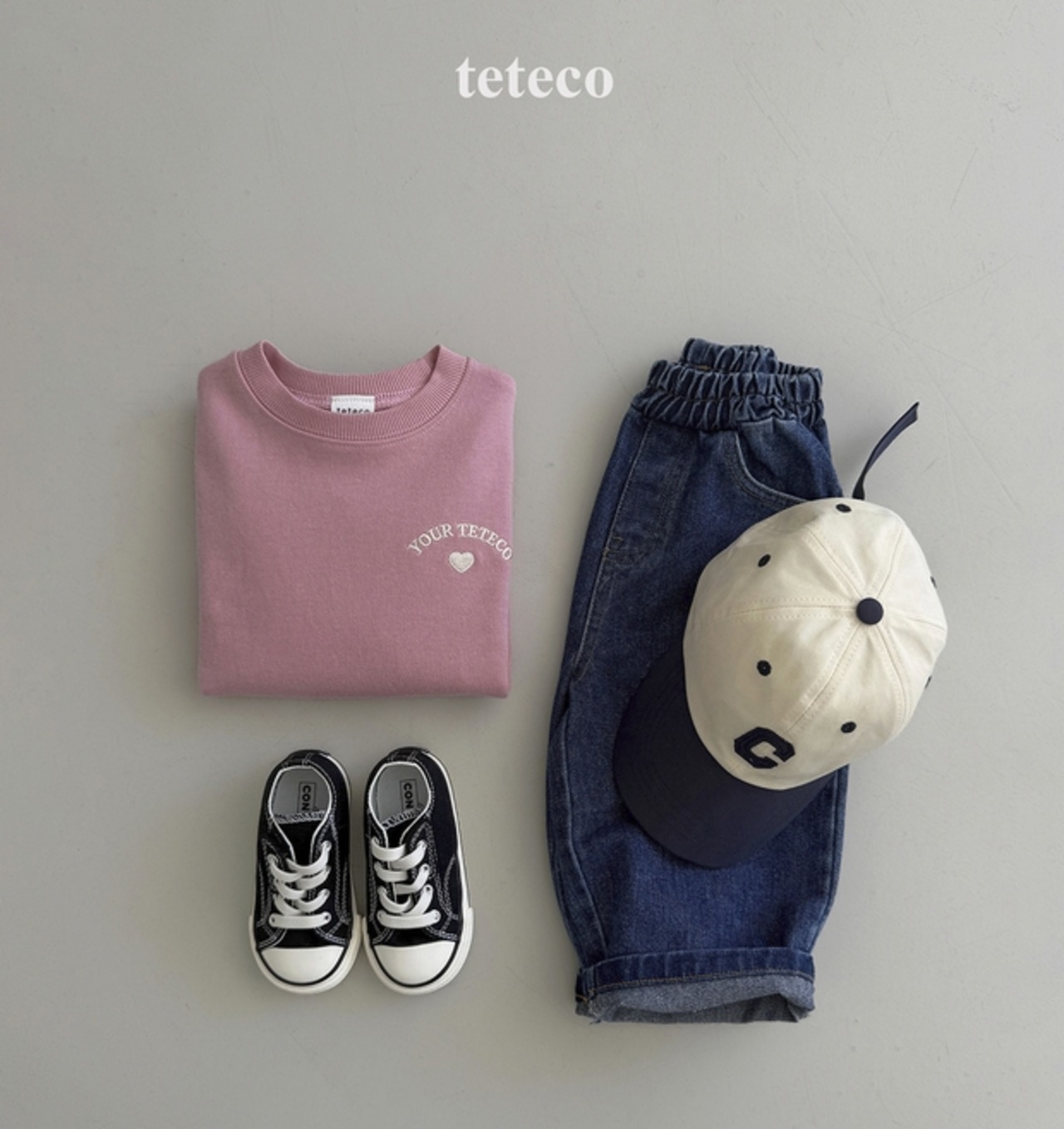 【取寄】tetecos デイリーデニムパンツ｜秋服｜韓国子供服｜ 26/AT