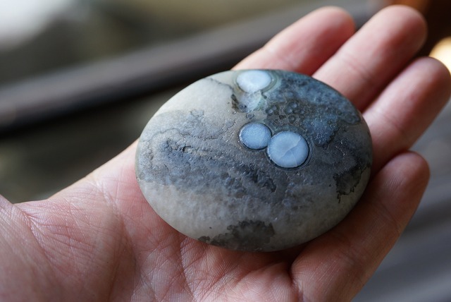 ゴビアゲート Gobi Desert Eye Agate 524