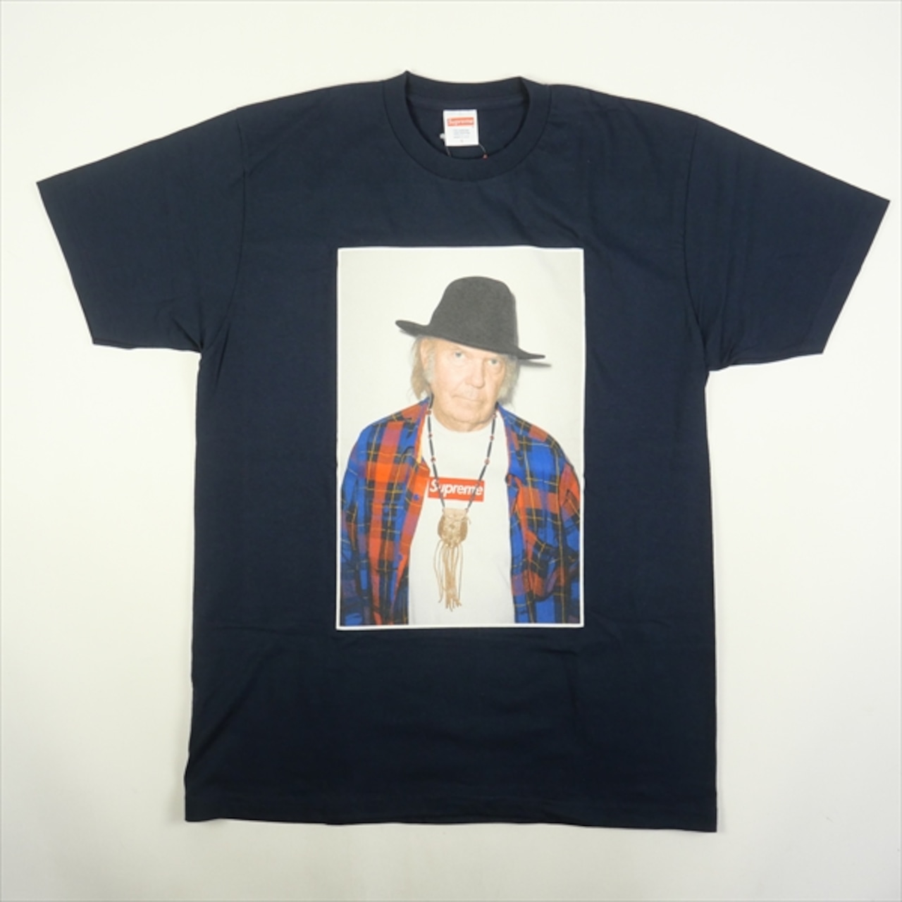 Size【L】 SUPREME シュプリーム 15SS Neil Young Tee Tシャツ 紺  