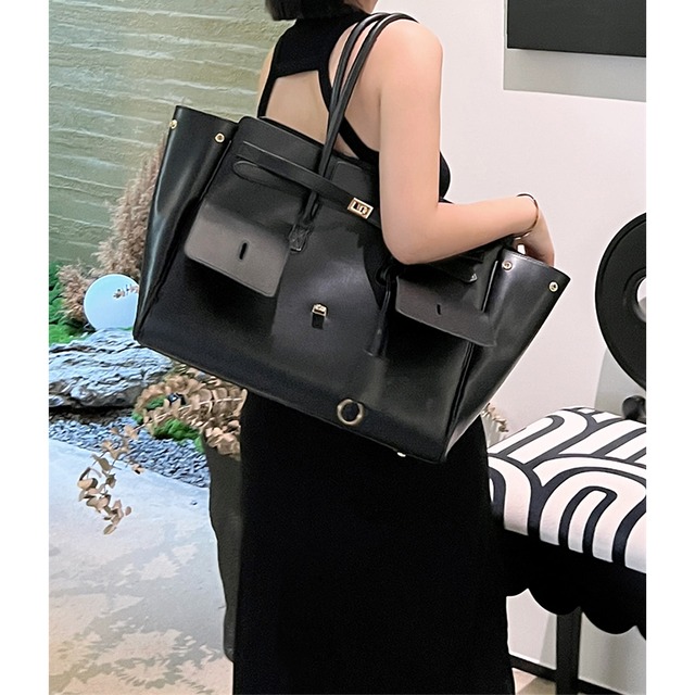 eco leather tote bag　10158