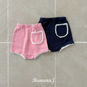 «sold out»«ジュニアサイズあり»«Banana J» アイレットショートパンツ 2colors