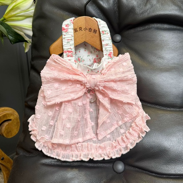 pink dot skirt one-piece