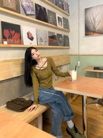 クロスストラップリブトップス　UH00025