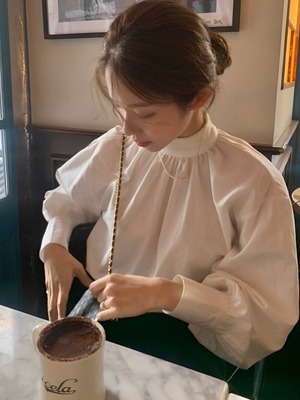 バルーンスリーブブラウス.1186