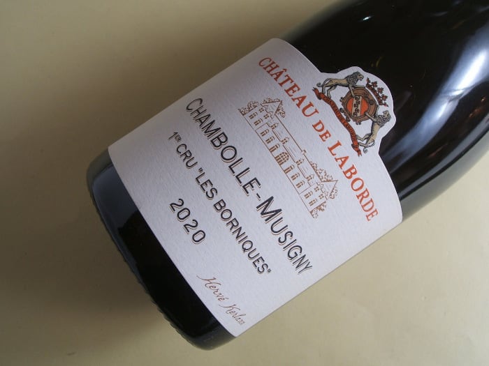 シャンボール・ミュジニー 1級 レ・ボルニック 2020年 シャトー・ド・ラボルド