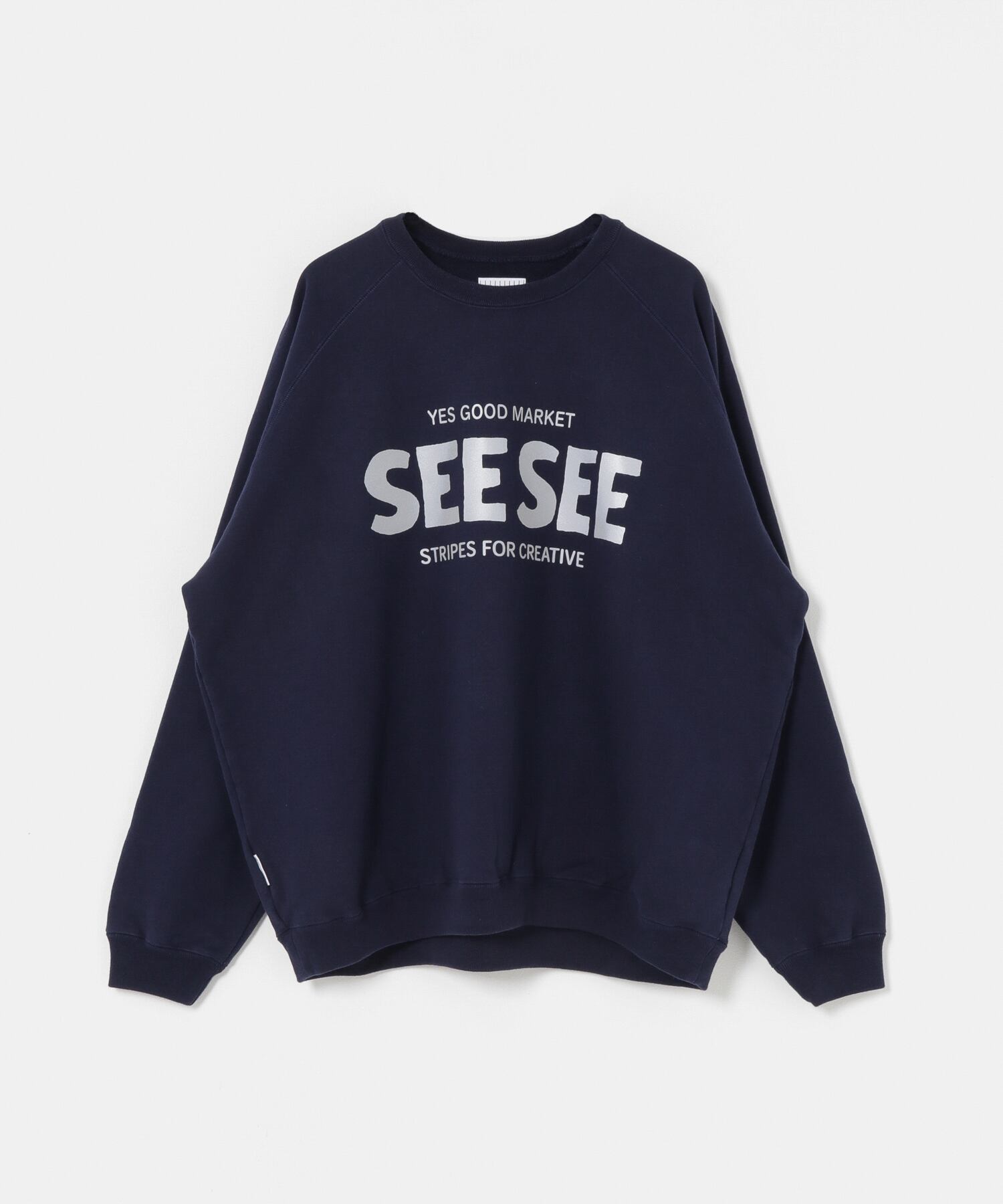 YGM × SEE SEE × S.F.C RAGLAN CREW SWEAT-