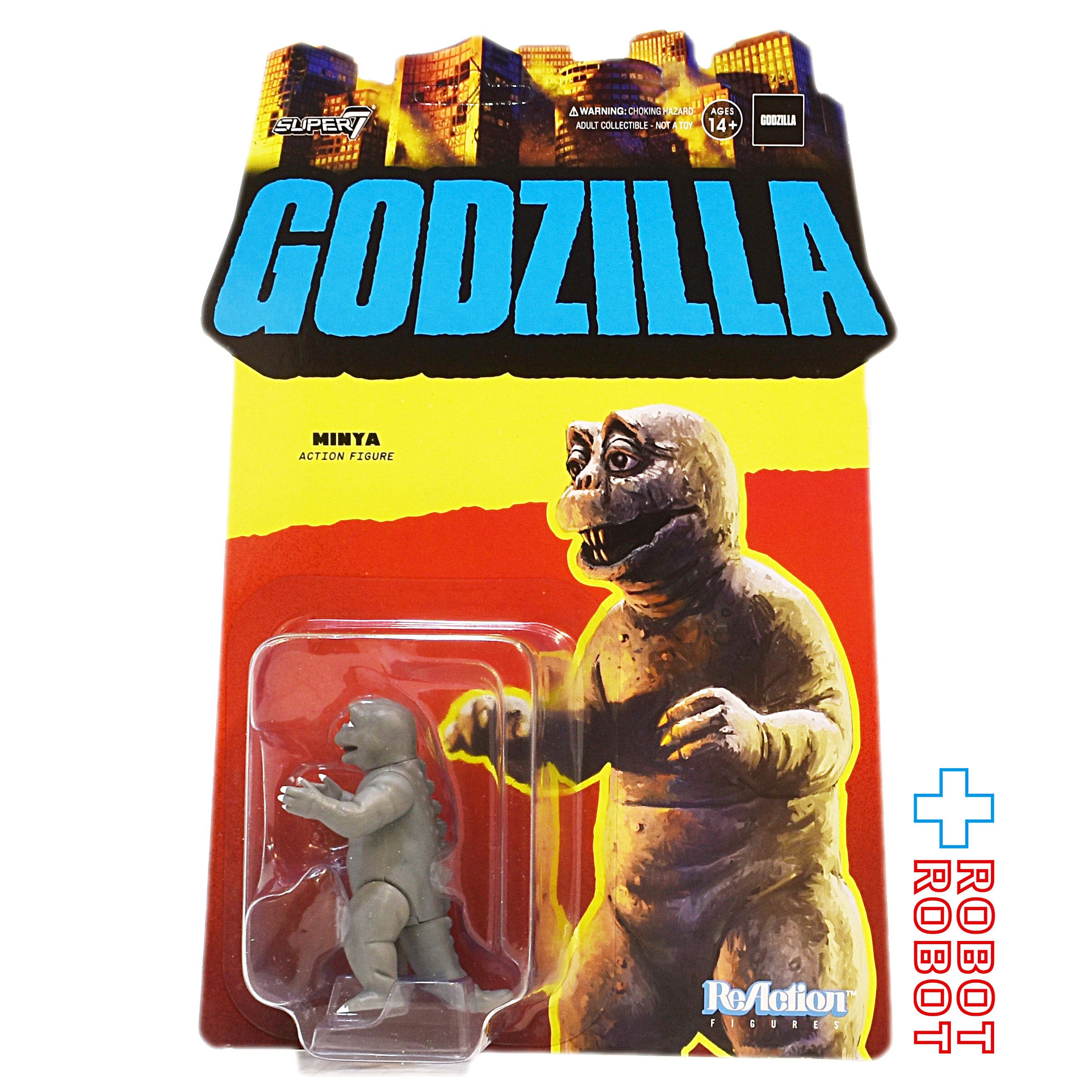 スーパー7 リ・アクション 東宝ゴジラ怪獣 ミニラ (ライトブルー) 3.75 