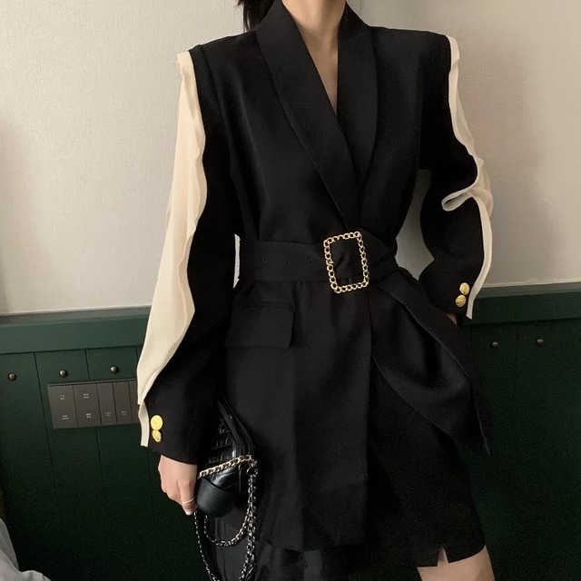 【送料無料】ルーズフィットのコート レディース 韓国ファッション 