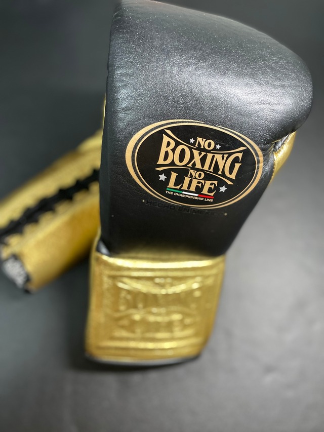 Noboxing Nolife プロフェッショナルファイトグローブ ブラック /ゴールド