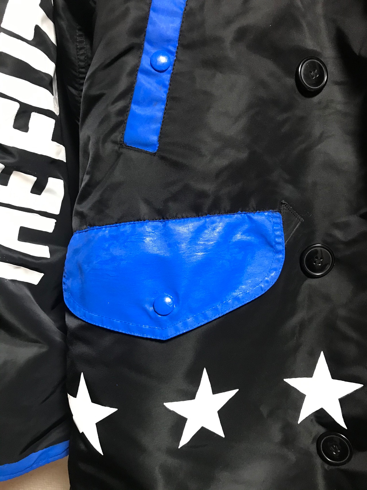 UNFINISHEDモッズコートN-3B偉人シリーズブラック