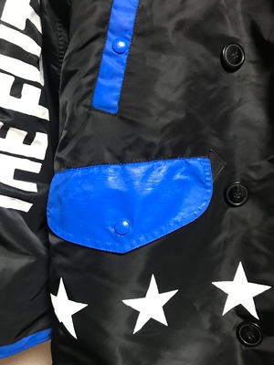 UNFINISHEDモッズコートN-3B偉人シリーズブラック