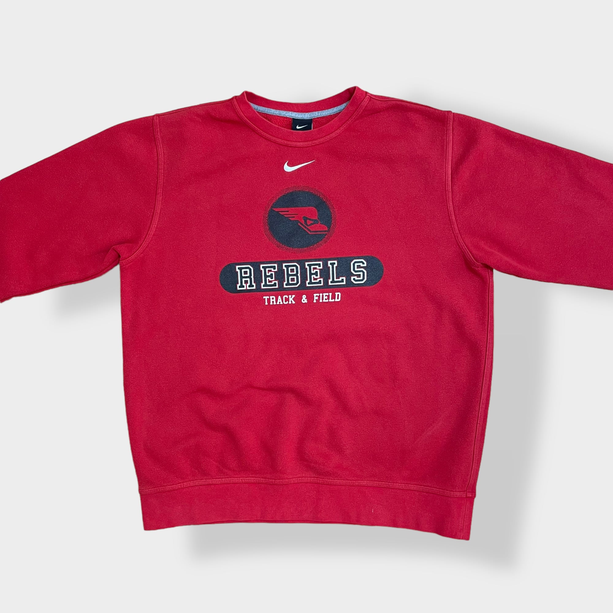 【美品】NIKE 鹿島アントラーズ 長袖Vネックスウェットシャツ 刺繍ロゴ 古着 美品】NIKE 鹿島アントラーズ 長袖Vネックスウェットシャツ 刺繍ロゴ