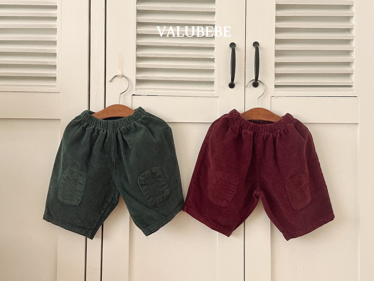 ベルベベ / valubebe / パンもちコーデュロイパンツ / 韓国子供服 / ベビー|キッズ / 26winter〖取寄〗*6M~S*