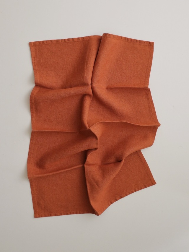 リネン キッチンタオル ベイクドクレイ｜Linen Kitchen Towel Baked Clay - LINEN TALES