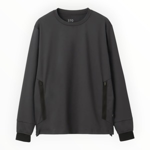 K-3B（ケースリービー) 370_N 24HR-WEARABLE ミニマル長袖ピステ/BLACK